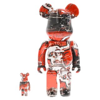 メディコムトイ(MEDICOM TOY)のMEDICOM TOY メディコムトイ BE@RBRICK JEAN-MICHEL BASQUIAT #5 100%&400% ベアブリック ジャンミシェル バスキア 人形 フィギュア マルチカラー(その他)