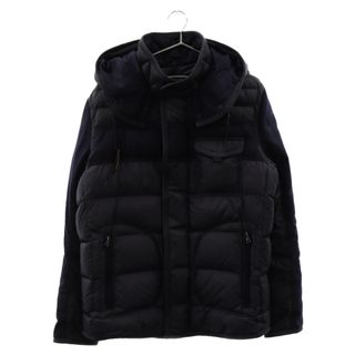 モンクレール(MONCLER)のMONCLER モンクレール 17AW RYAN GIUBBOTTO ライアン ウールナイロンコンビダウンジャケット ネイビー C20914139285 53227(ダウンジャケット)