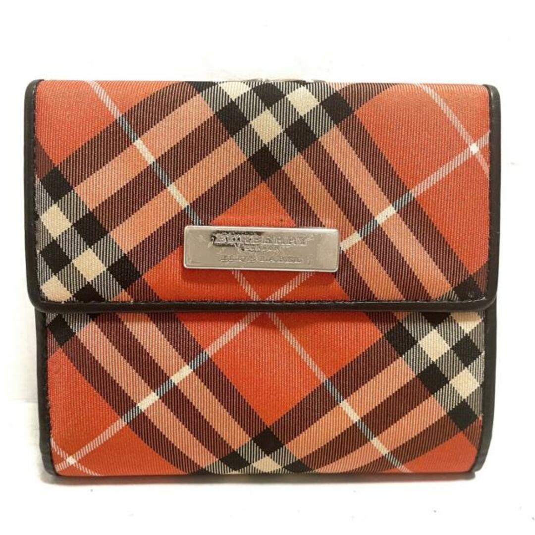 BURBERRY BLUE LABEL - バーバリーブルーレーベル 3つ折り財布 -の通販