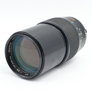 コニカミノルタ(KONICA MINOLTA)の【難品】ミノルタ MC TELE ROKKOR QF 200mm f3.5(レンズ(単焦点))