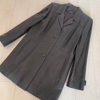 leilian - 新品訳 レリアン毛皮フォックス カシミヤ100％ ロングコート