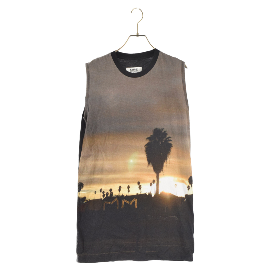 MM6 maison malgiera メッシュノースリーブTシャツ