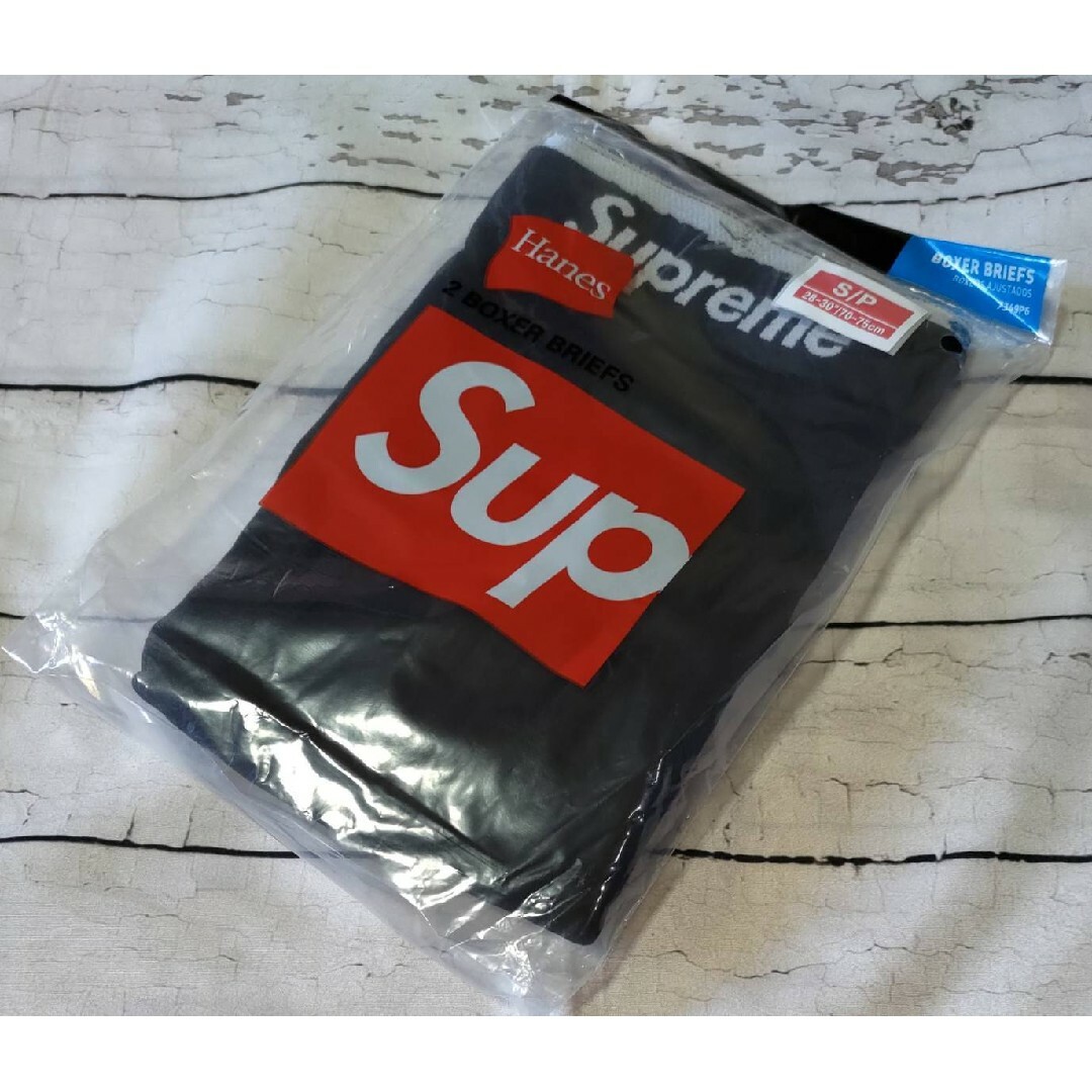 Supreme(シュプリーム)のシュプリーム SUPREME ボクサーパンツ 2枚セット Mサイズ 新品未使用 メンズのアンダーウェア(ボクサーパンツ)の商品写真