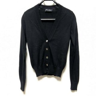 極美品 DOLCE\u0026GABBANA DGボタン 美シルエットカーディガン 36