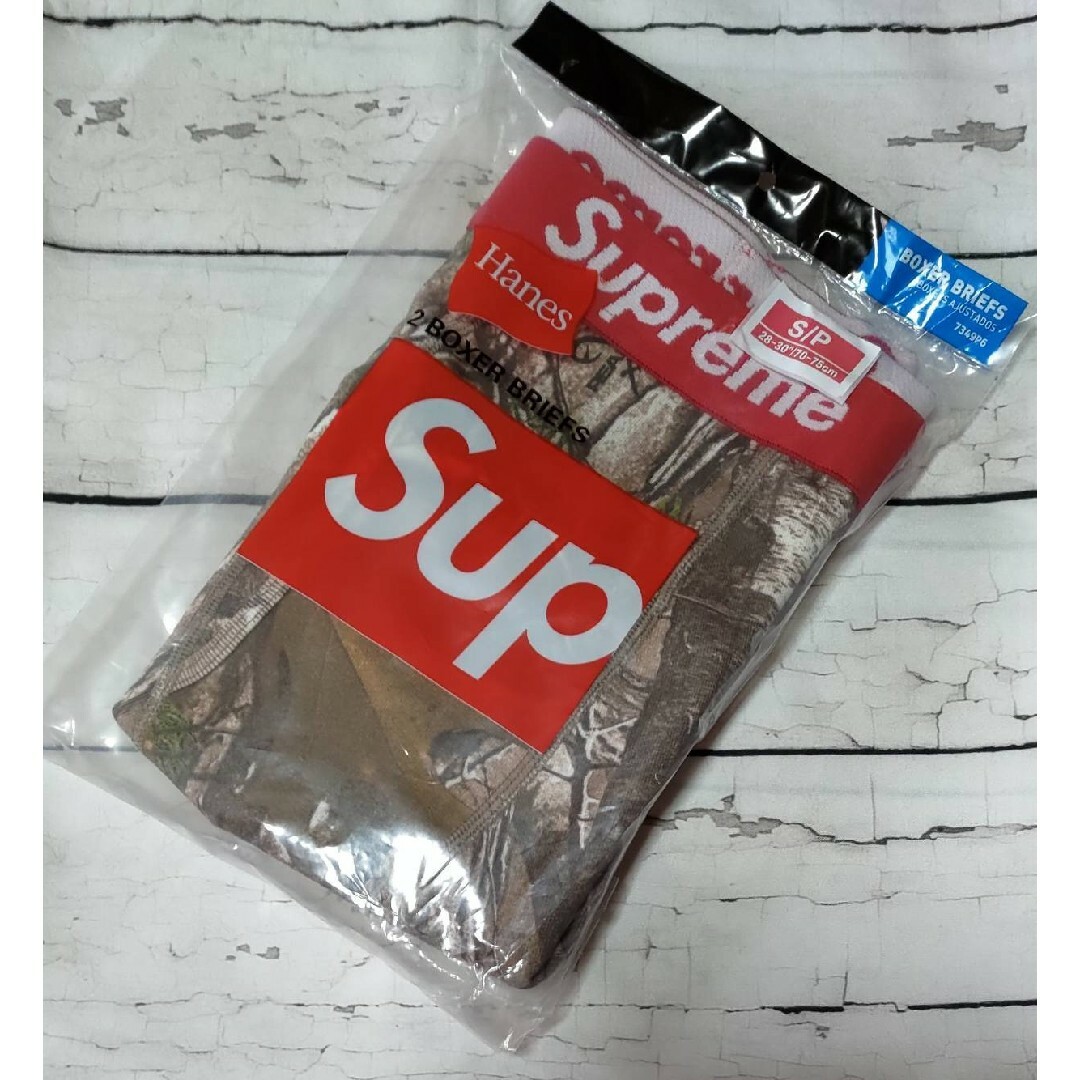 シュプリーム SUPREME ボクサーパンツ 2枚セット Mサイズ 新品未使用