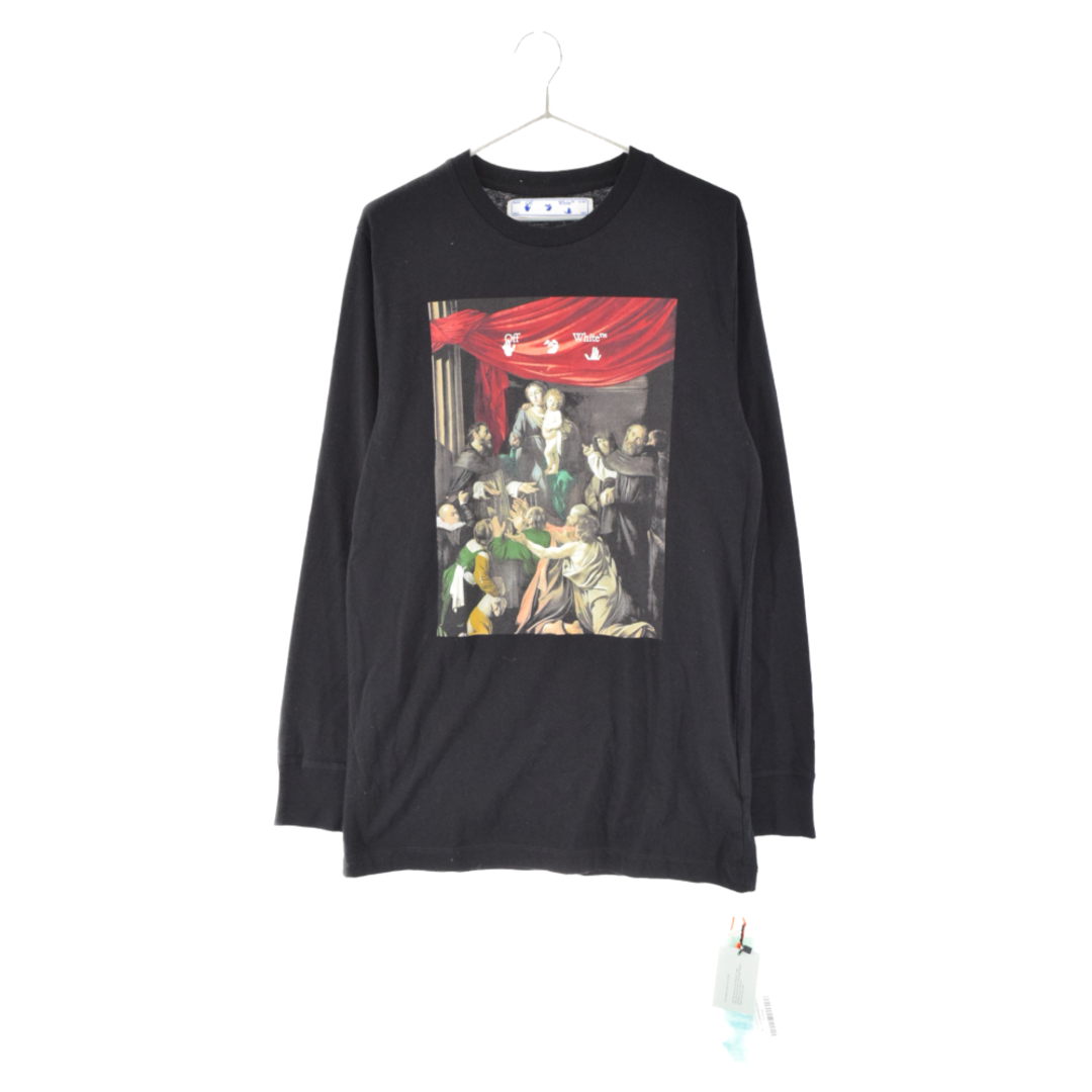 OFF-WHITE オフホワイト 20AW CARAVAGGIO PAINTING L/S TEE カラヴァッジョペインティング長袖Tシャツ ロングスリーブカットソー ロンT OMAB001E20JER005