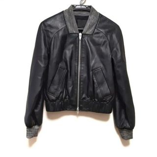 ALEXANDER WANG レザー リバーシブル ボンバージャケット MA-1