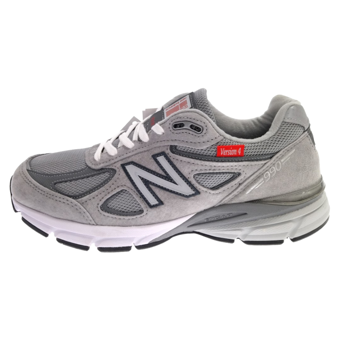 New Balance ニューバランス M990VS4 スウェード ローカットスニーカー 40周年限定モデル グレー US8/26.0cm