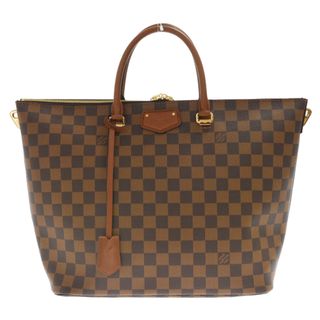 ルイヴィトン(LOUIS VUITTON)のLOUIS VUITTON ルイヴィトン ベルモント N63169 ダミエ エベヌ ハンドバッグ ブラウン(その他)