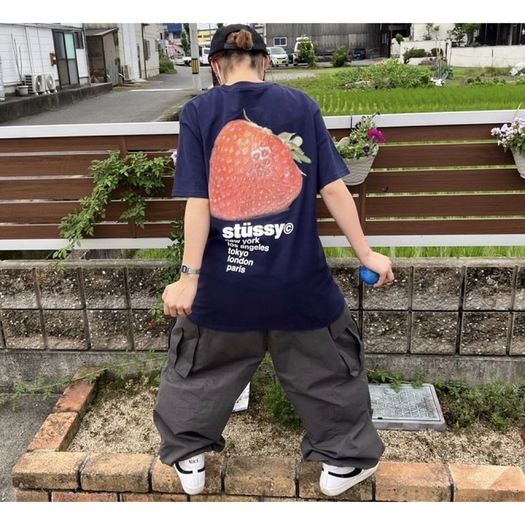 STUSSY - STRAWBERRY TEE | フリマアプリ ラクマ