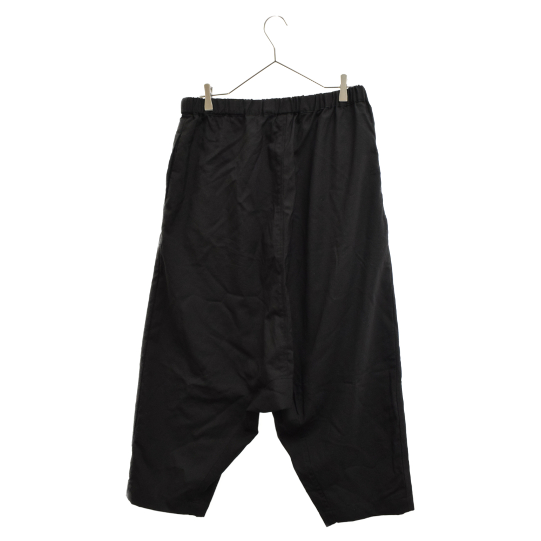 BLACK COMME des GARCONS ブラックコムデギャルソン Dropped Crotch Pants サルエルクロップドパンツ 1G-P019 AD2020 ブラック 1