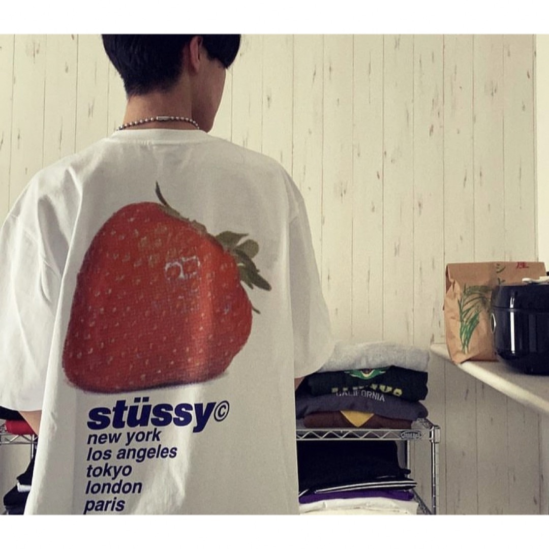 STUSSY - STRAWBERRY TEE