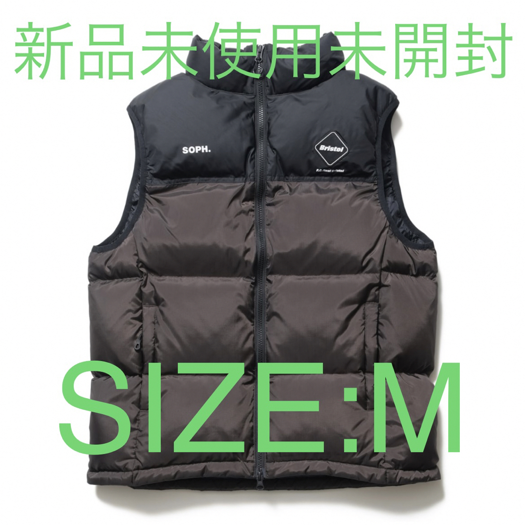 F.C.Real Bristol  DOWN VEST ダウンベスト ブラウンM