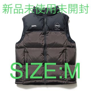 エフシーアールビー(F.C.R.B.)のF.C.Real Bristol  DOWN VEST ダウンベスト ブラウンM(ダウンベスト)