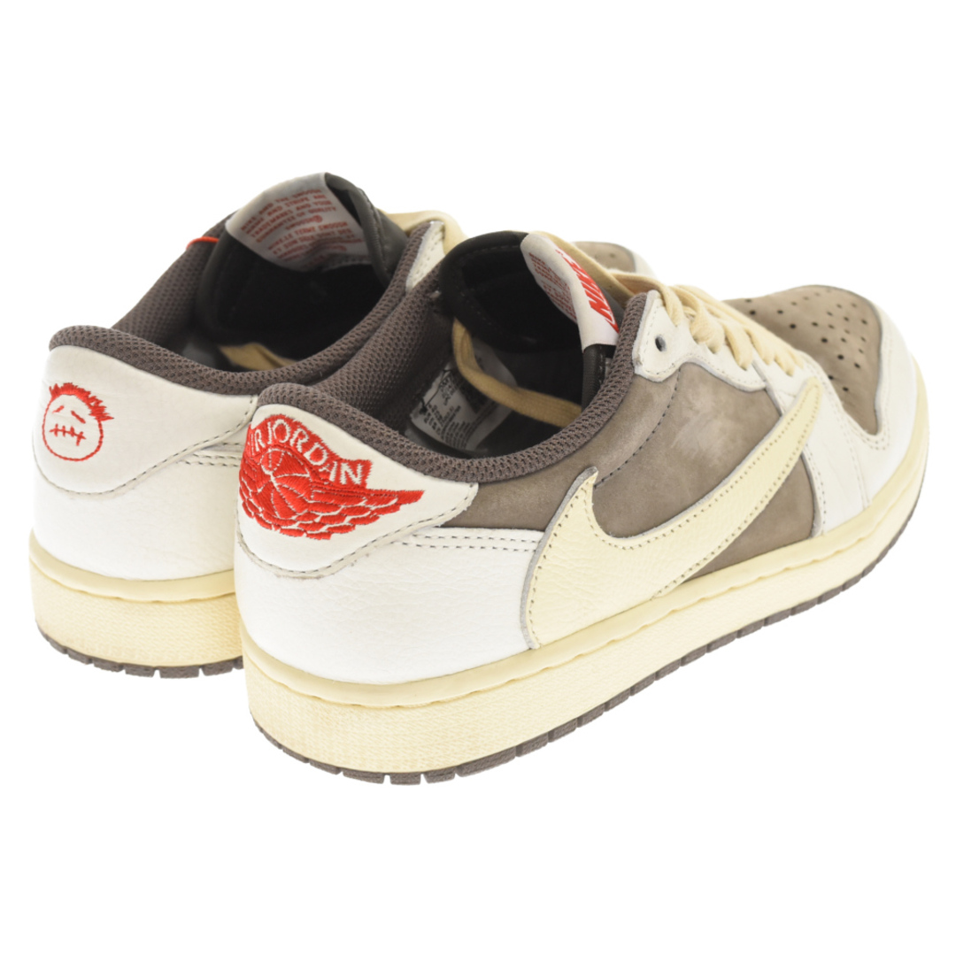 NIKE ナイキ ×TRAVIS SCOTT AIR JORDAN 1 LOW OG 'REVERSE MOCHA×トラヴィススコット  エアジョーダン1 ロー リバースモカ ローカットスニーカー US7/25.0cm DM7866-162