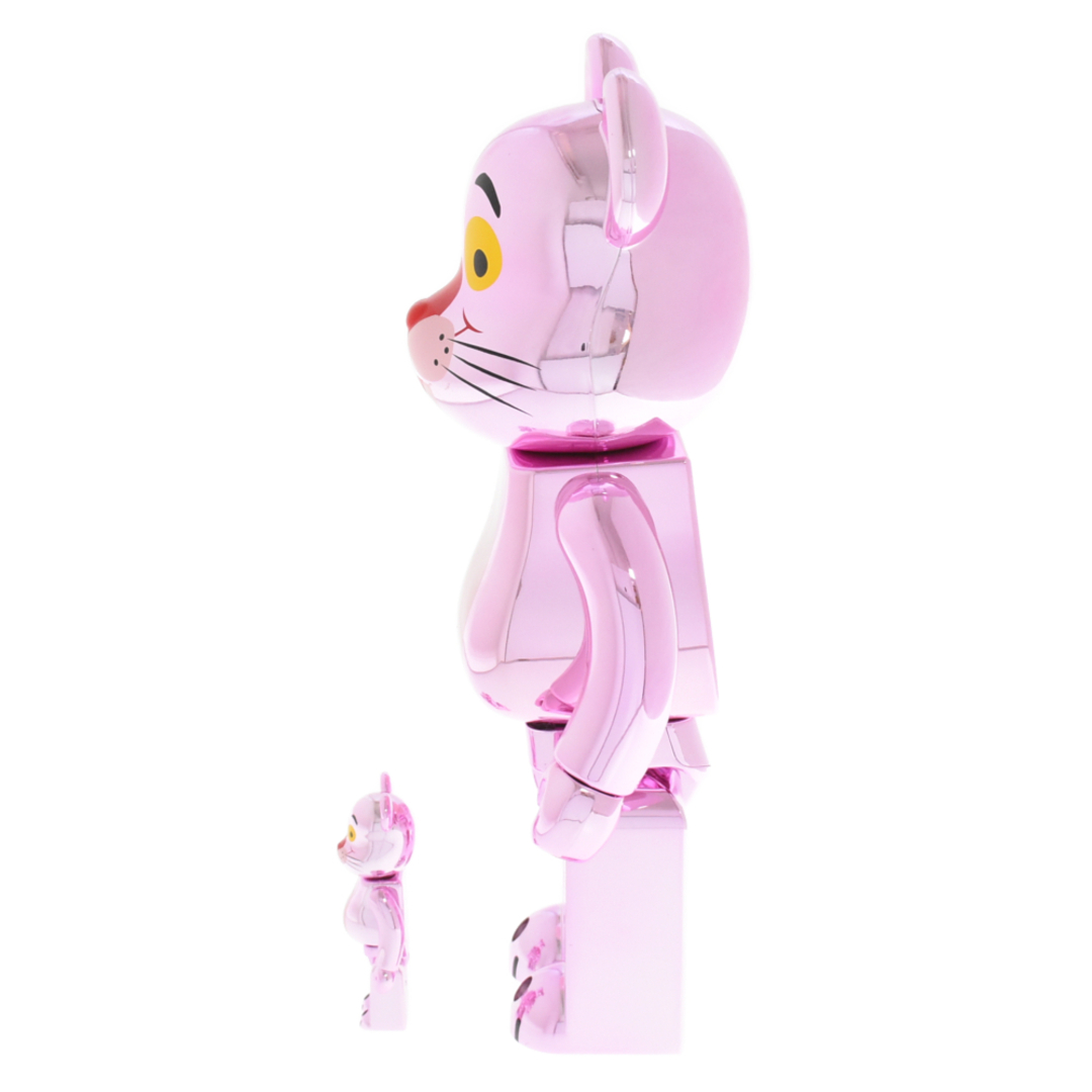 BE@RBRICK pink panther CHROME 100%&400%