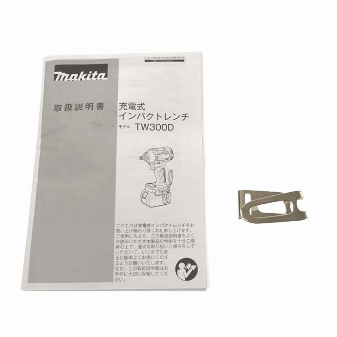 ☆未使用品☆ makita マキタ 18V 充電式インパクトレンチ TW300DZ 青/ブルー 本体のみ 電動工具 締め付け 78983