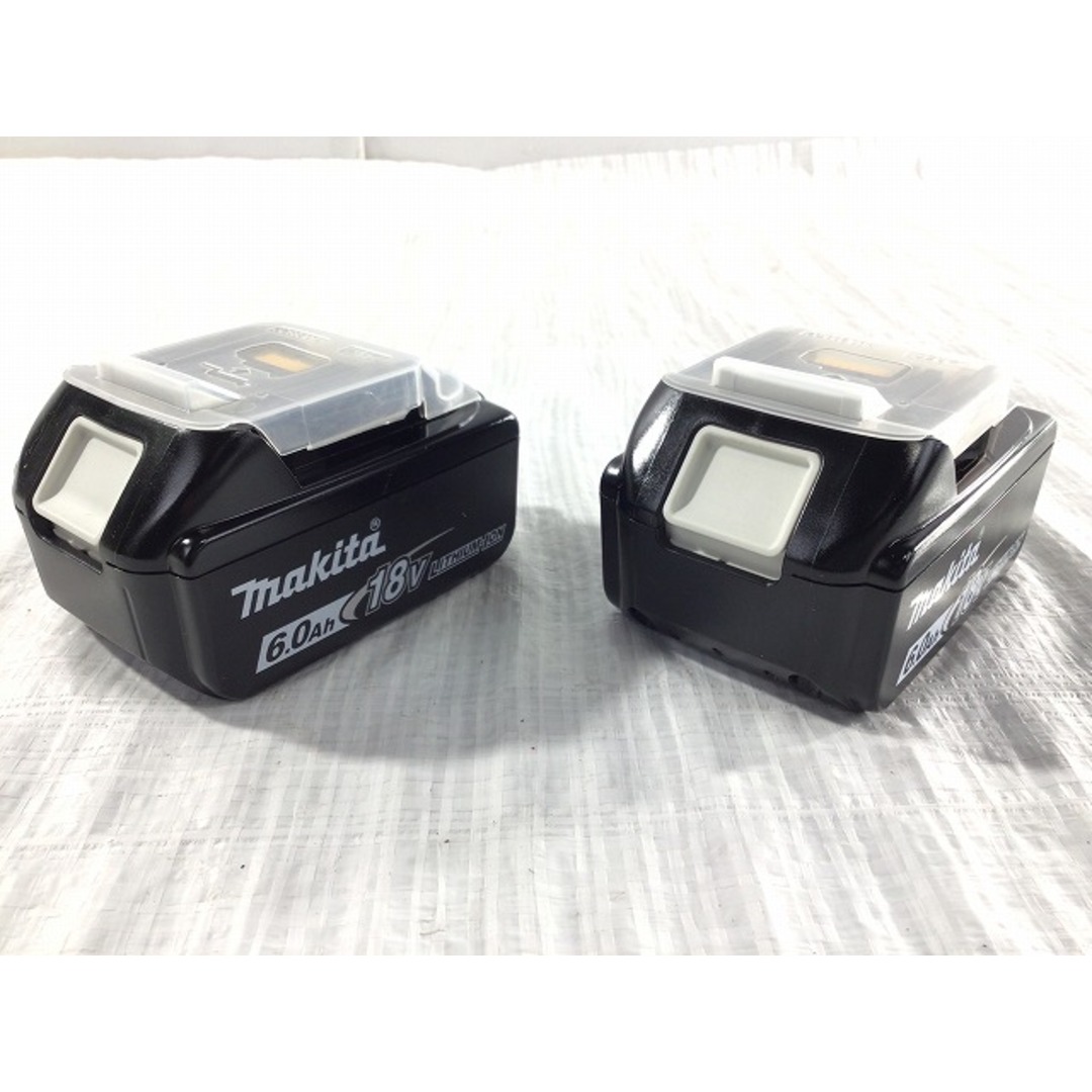 ☆未使用品 2個セット☆ makita マキタ 18V 6.0Ah 純正リチウム ☆未使用品 2個セット☆ makita マキタ 18V 6.0Ah 純正リチウム