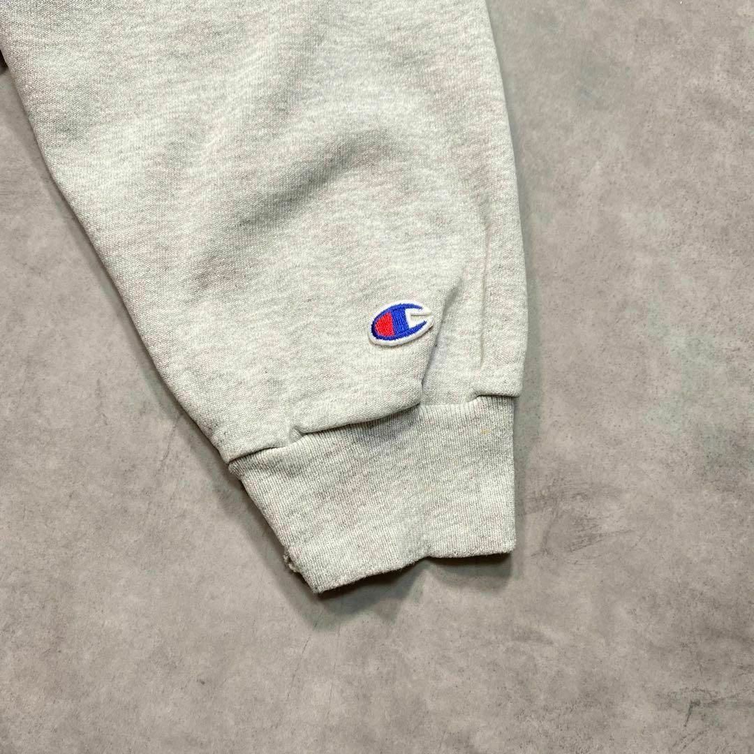 90s Champion チャンピオン グレー刺繍ロゴスウェット USメンズ 7