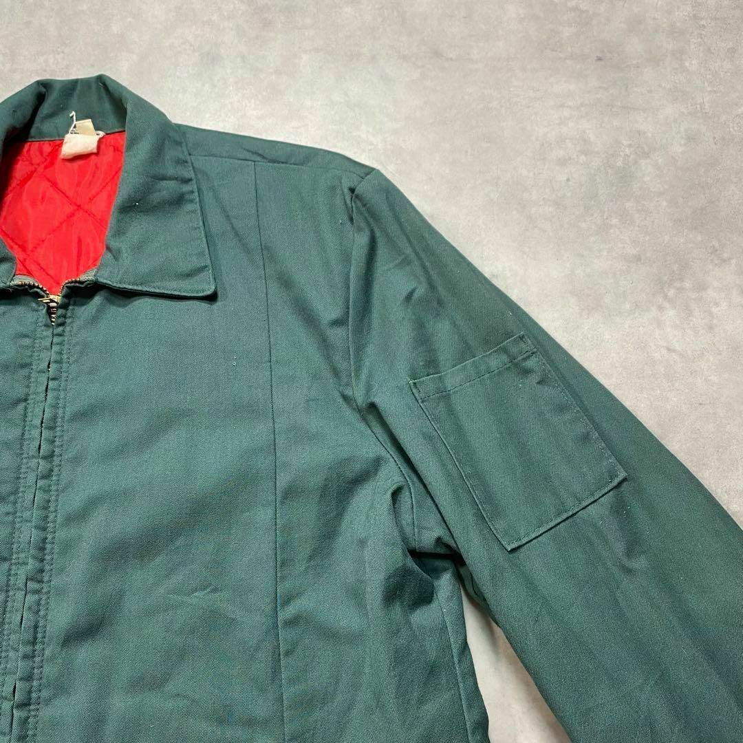 70s REDKAP レッドキャップ グリーン中綿ワークジャケット USA製