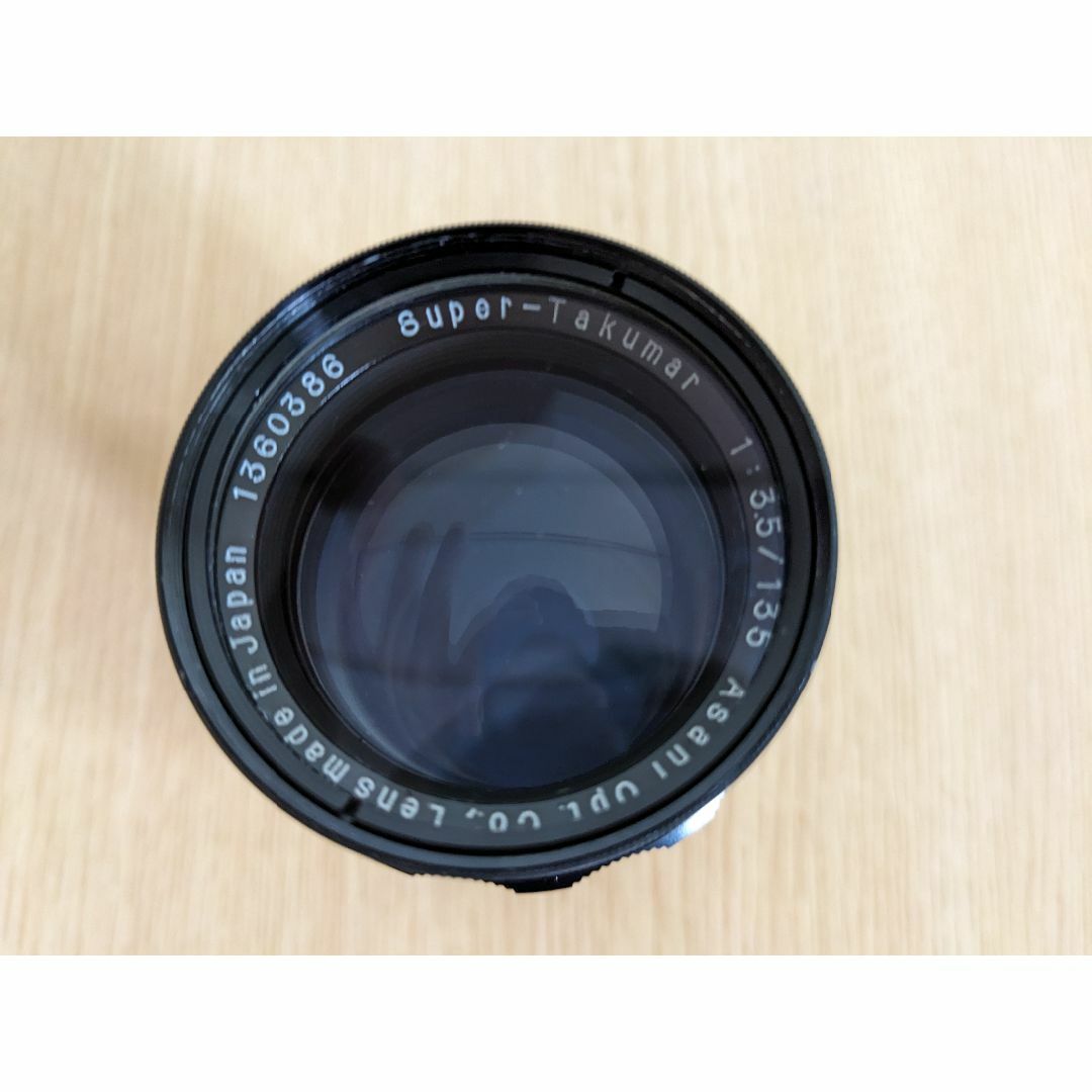 アサヒ(アサヒ)のASAHI PENTAX ESⅡ ＋SUPER TAKUMAR 135mm スマホ/家電/カメラのカメラ(フィルムカメラ)の商品写真