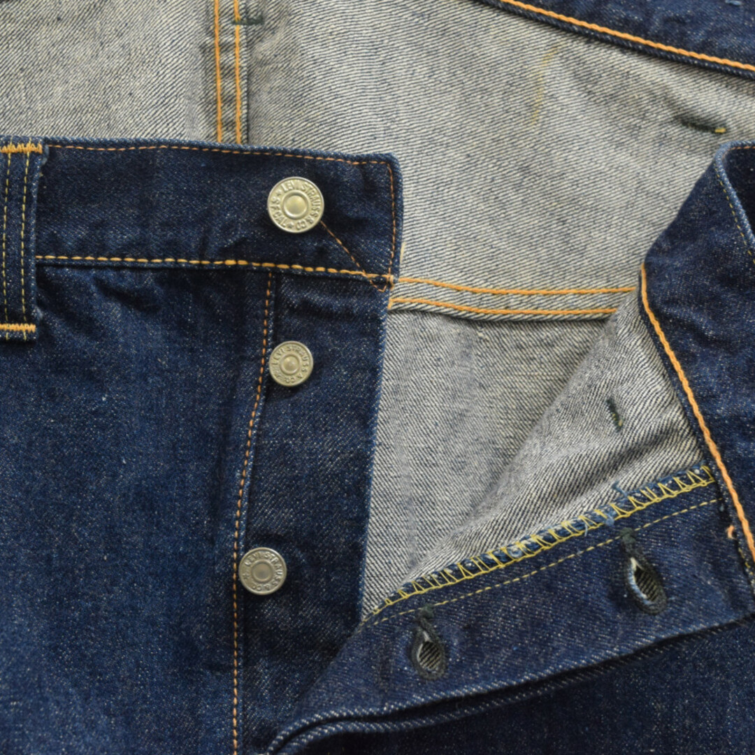 Levi's リーバイス 50s VINTAGE 501HXX 両面タブ均等V オフセット 紙パッチ シングルステッチ デニムパンツ W60 L36 ギャラ有 インディゴブルー 5