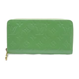 ヴィトン(LOUIS VUITTON) ヴェルニ 財布(レディース)（グリーン