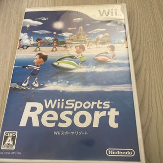 ウィー(Wii)のwiiスポーツ リゾート　スポーツ　wii(家庭用ゲームソフト)