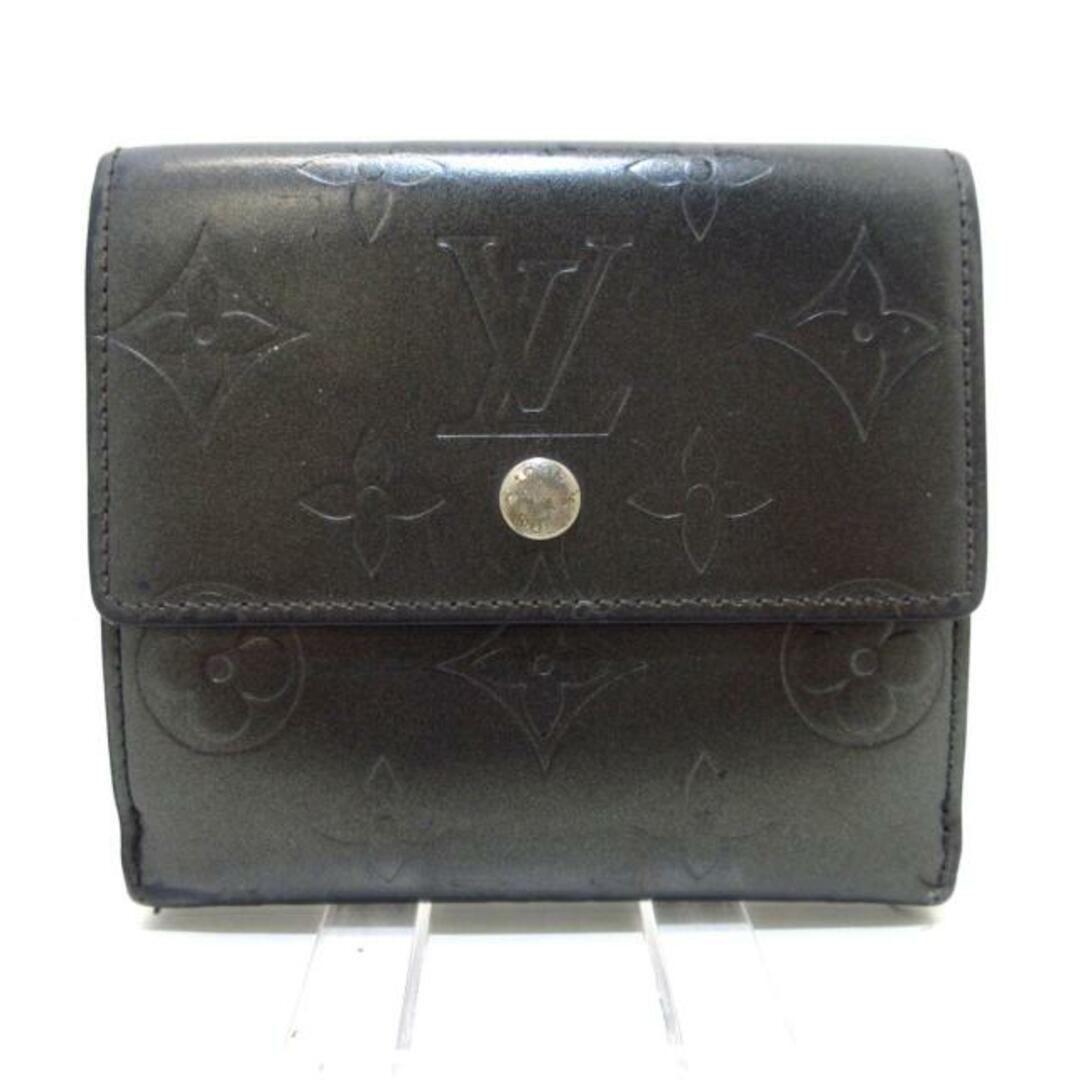 LOUIS VUITTON - ルイヴィトン Wホック財布 M65112 ノワールの通販 by