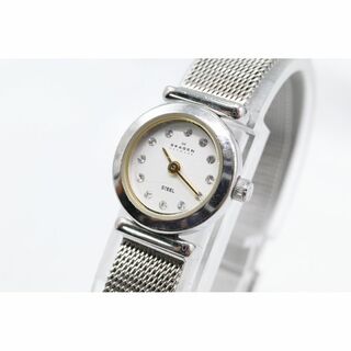 スカーゲン(SKAGEN)の【W87-25】動作品 電池交換済 スカーゲン 腕時計 107XSGS(腕時計)
