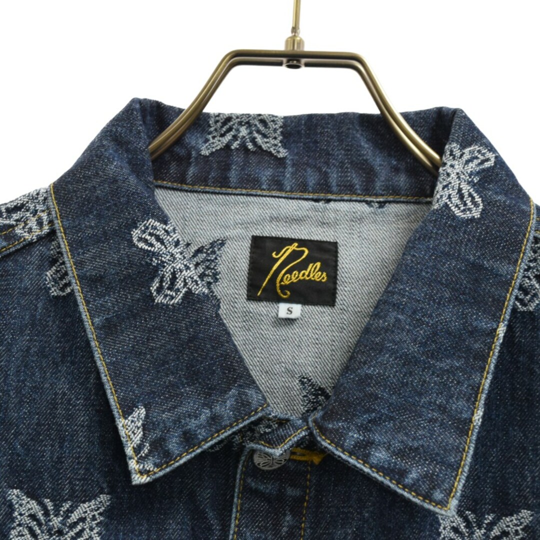 Needles - Needles ニードルス 23SS M.W.Jean Jacket ロゴ総柄 ボタン