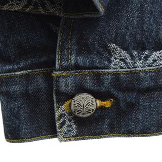 Needles - Needles ニードルス 23SS M.W.Jean Jacket ロゴ総柄 ボタン