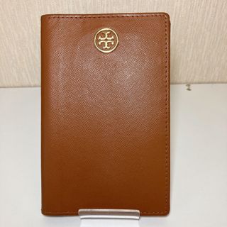 トリーバーチ(Tory Burch)のToryBurch トリーバーチ　レザー手帳カバー　美品(その他)