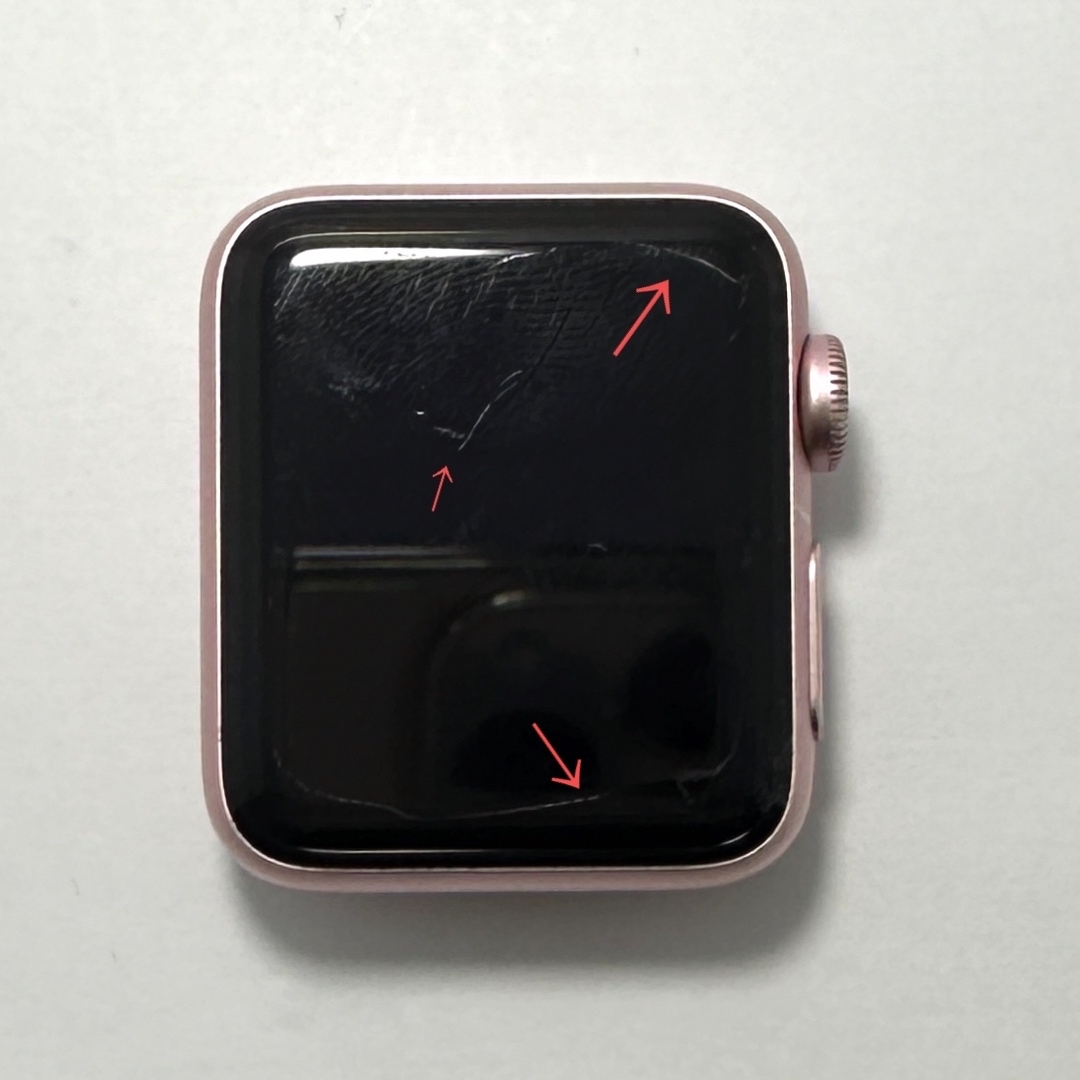 Apple Watch(アップルウォッチ)のApple Watch Series 2 38mm ローズゴールドアルミ スマホ/家電/カメラのスマートフォン/携帯電話(その他)の商品写真