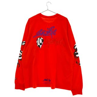 クロムハーツ(Chrome Hearts)のCHROME HEARTS クロムハーツ PPO U L/S TEE MATTY RED MATTY BOY マッティボーイチョンパープリテンス ロングスリーブ 長袖Tシャツ バーミリオン(Tシャツ/カットソー(七分/長袖))