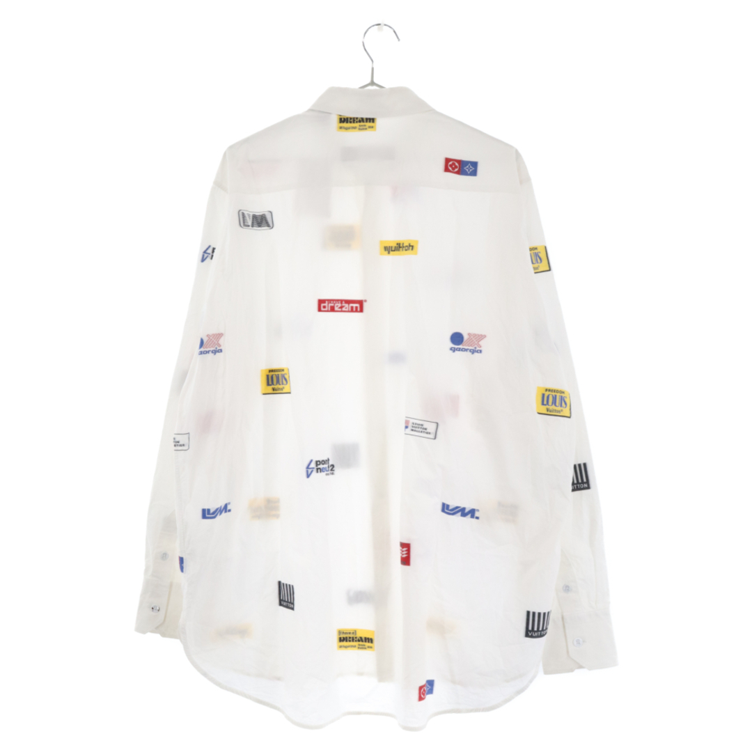新品】LOUIS VUITTON 総柄プリント長袖 シャツ - Tシャツ/カットソー