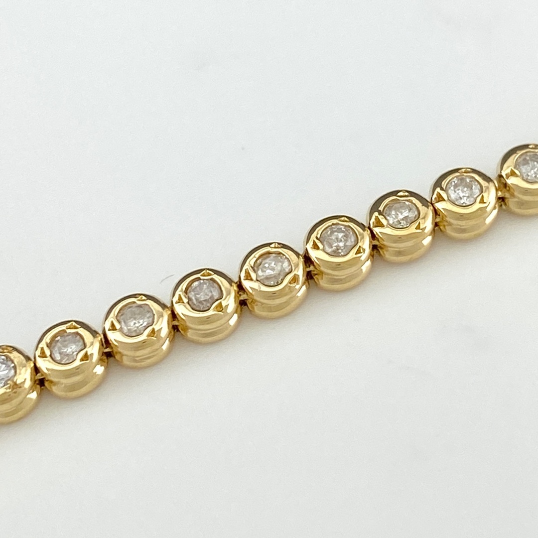 テニス ブレスレット YG 中古の通販 by バイセル ラクマ店|ラクマ