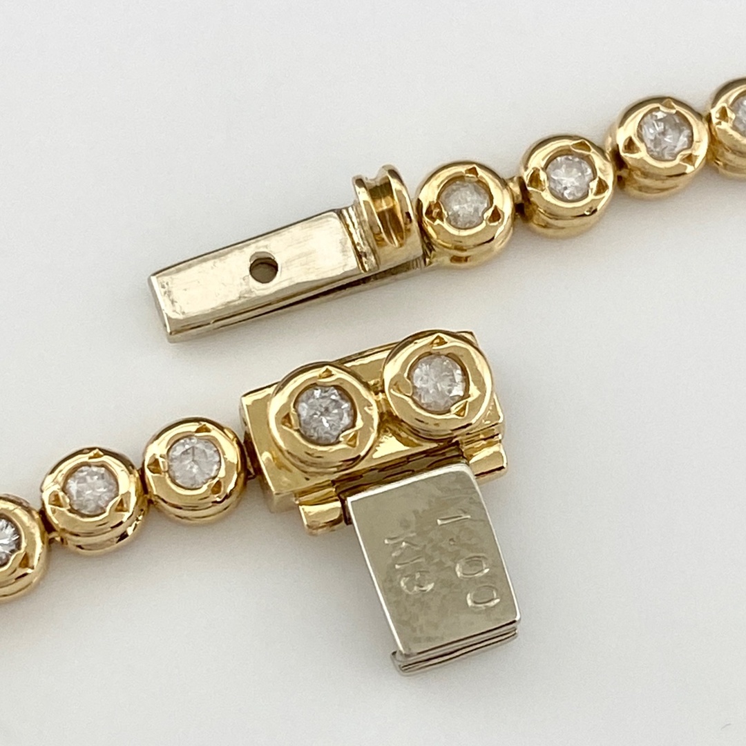 テニス ブレスレット YG 【中古】の通販 by バイセル ラクマ店|ラクマ