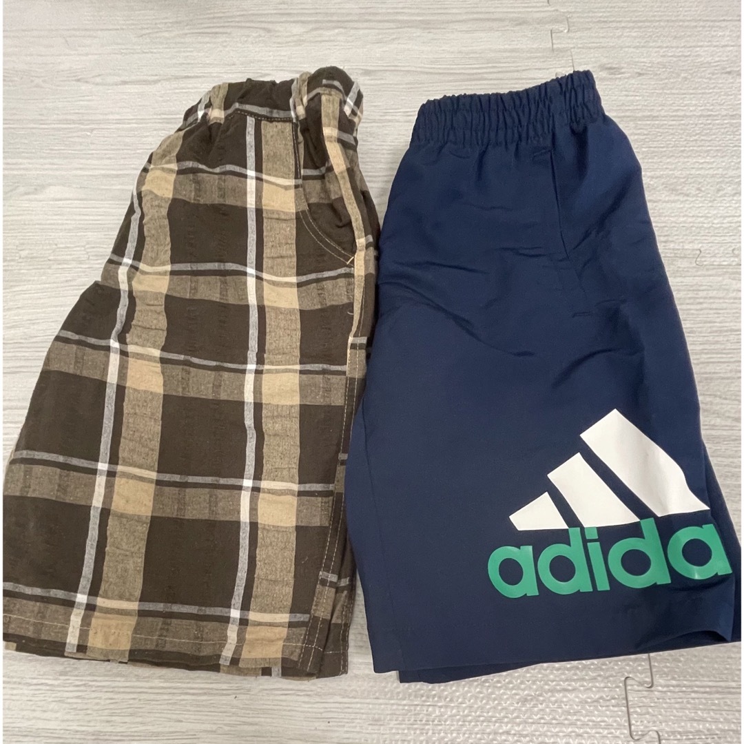 adidas(アディダス)の140 ハーフパンツ 2枚セット キッズ/ベビー/マタニティのキッズ服男の子用(90cm~)(パンツ/スパッツ)の商品写真