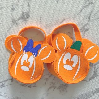 ディズニー(Disney)の美品 ミッキー ミニー ハロウィンバッグ ２個セット(その他)