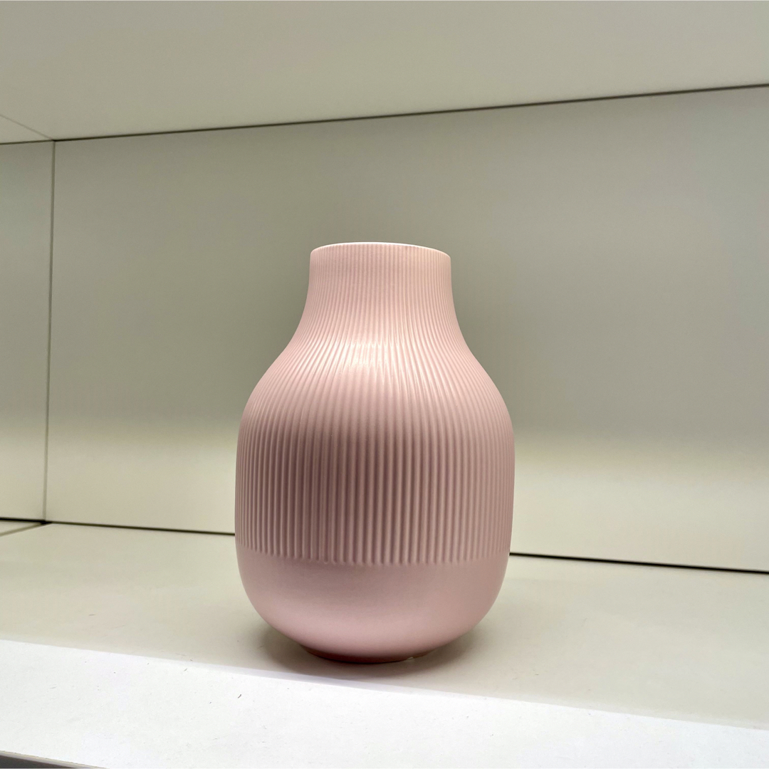 IKEA - 【新品】IKEA イケア フラワーベース 花瓶 ピンク21cm IKEA - 【新品】IKEA イケア フラワーベース 花瓶 ピンク21cm
