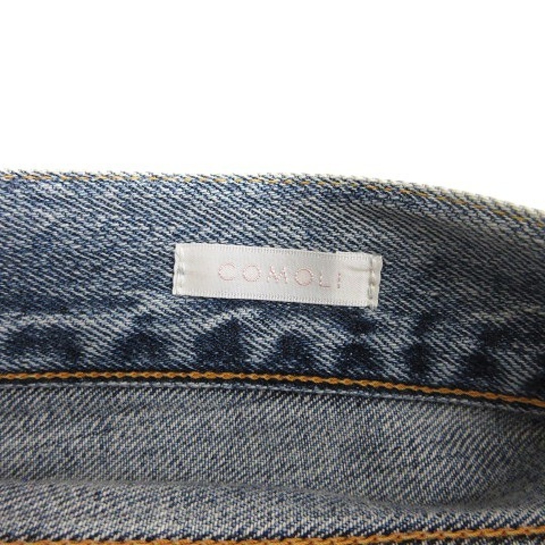 COMOLI(コモリ)のコモリ 23SS 5Pパンツ デニム ジーンズ X01-03004 青系 2 メンズのパンツ(デニム/ジーンズ)の商品写真