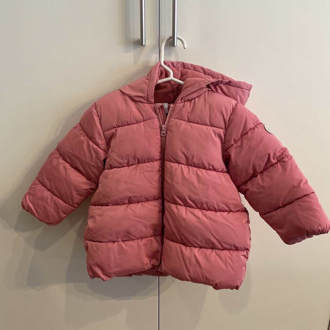 美品】Petit bateau プチバトー コート ピンク 24M-