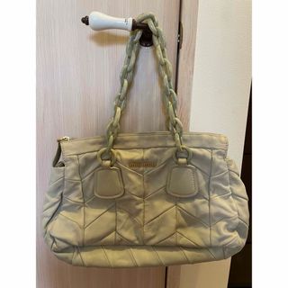 ミュウミュウ 革 バッグ(ブルー・ネイビー/青色系)の通販 54点