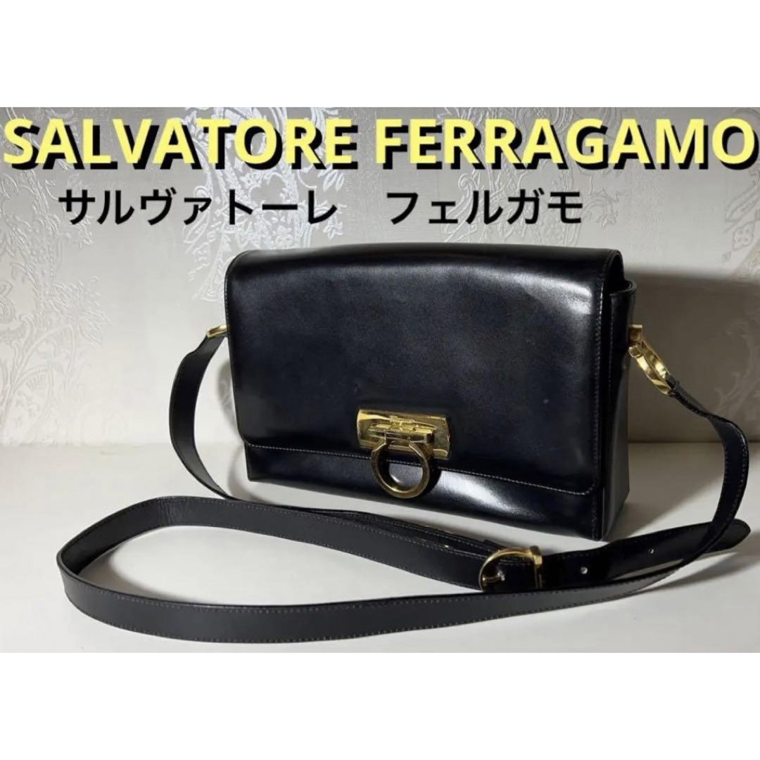 【希少】SALVATORE FERRAGAMO ショルダーバッグショルダーバッグ