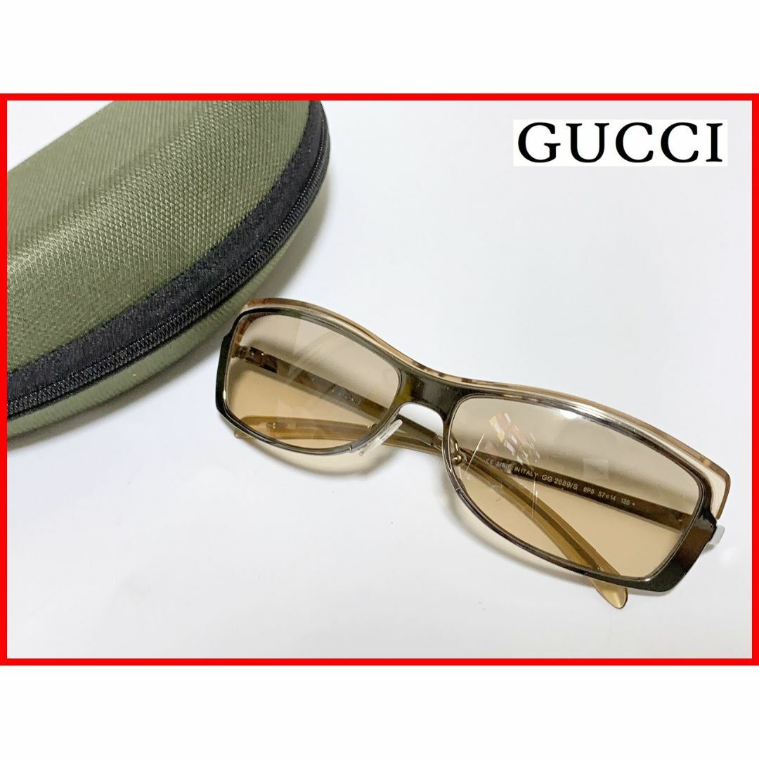 Gucci - GUCCI グッチ サングラス ケース付 レディース メンズ K1の+