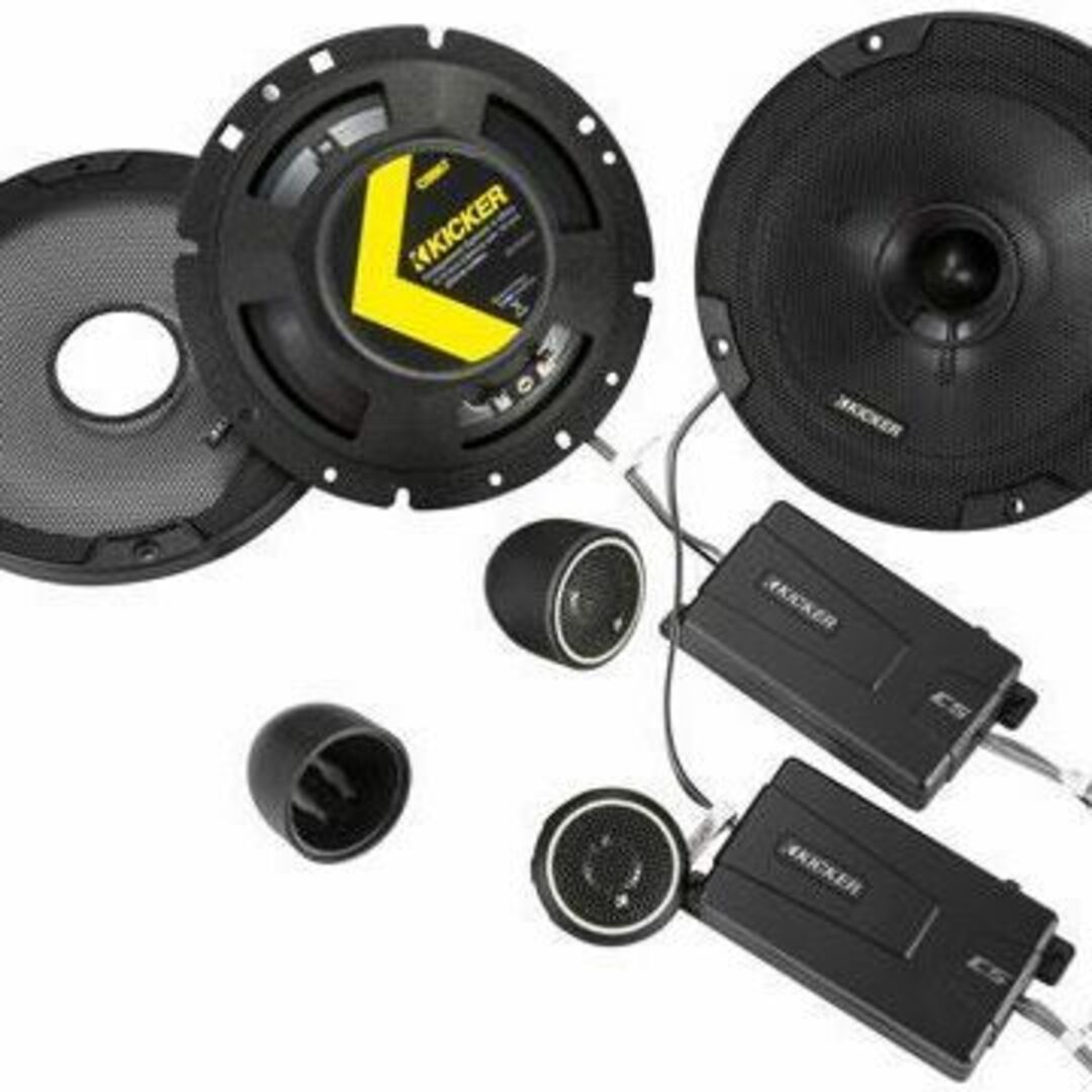 KICKER CSS67 キッカーセパレートキット16.5cm カースピーカーの KICKER CSS67 キッカーセパレートキット16.5cm カースピーカーの