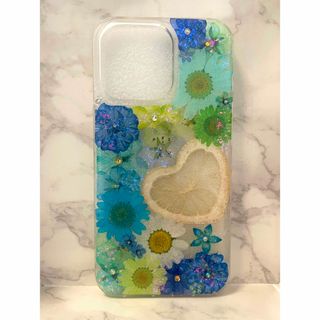 全機種対応 iPhoneケース 押し花ケース 押し花 ケース 花 Android(スマホケース)