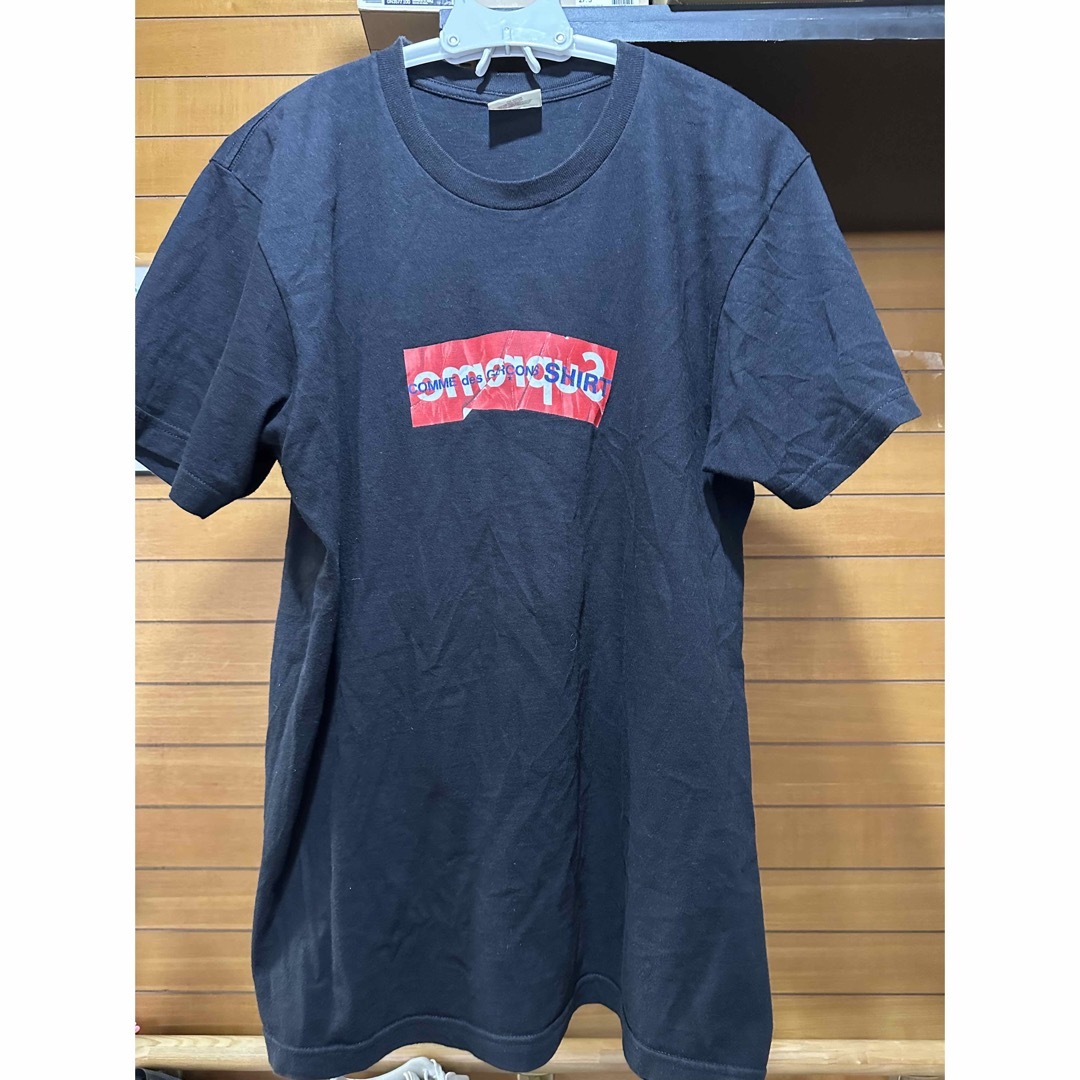 コラボSupremeCOMMEdesGARCONS BoxLogo Tee