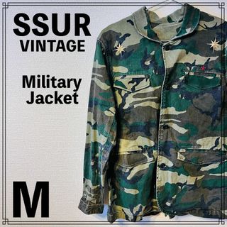 サー(SSUR)の【レア品】SSUR VINTAGE Military Jacket Mサイズ(ミリタリージャケット)